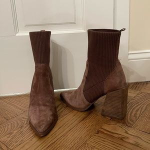 Steve Madden Tackle Boot Brown Suede